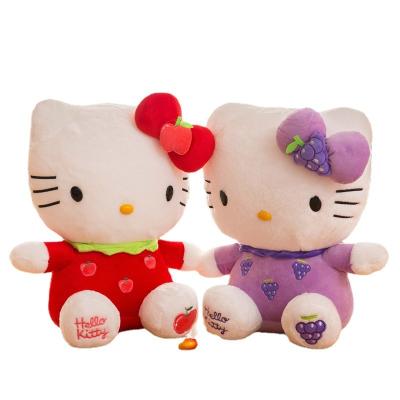 China New Cute Sanrio Plush Doll Hello Kitty Plush Toy Anime Cartoon Kawaii Kt Cute Fun Stuffed Toy Girls Birthday Gift for sale