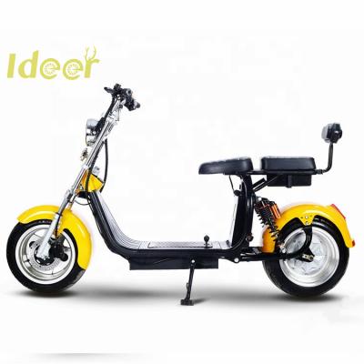 China Ideer Unisex E Scooter Offroad Two Wheel 10 Inch Fat E Scooter Big Fat Tire 60V Scooter Electrico for sale