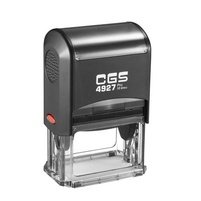 China Office CGS 4927 Self Inking Stamp / Glossy Self Ink Stamp for sale