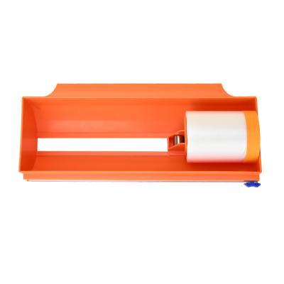 China Convenient HDPE Plastic Pre-Recorded Film Tarpaulin Indoor Used Masking Film Cutter for sale