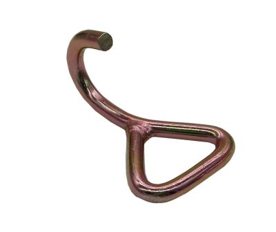 China Steel 38mm Zinc Plate Single J-Hook For Smart Strap for sale