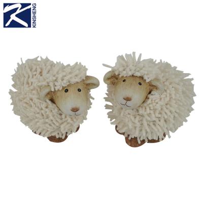 China Europe modern decorative animal decor ceramic sheep for home decor for sale