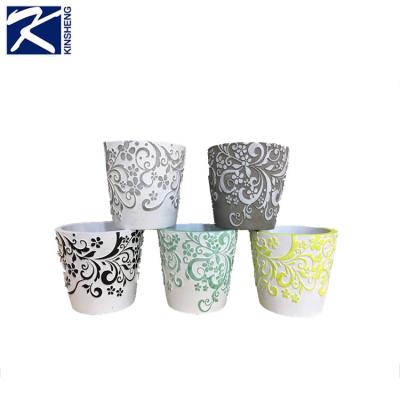 China Eco-friendly cement flower pot and planter, mini flower pots, succulent pot for sale