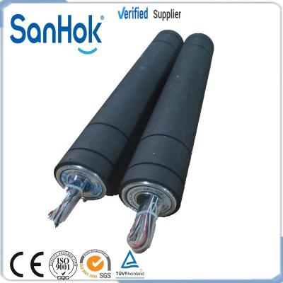 China Factory Manufacturer 30-300KG Load Capacity Stainless Steel Rubber Cone Motorized Conveyor Rollers for sale