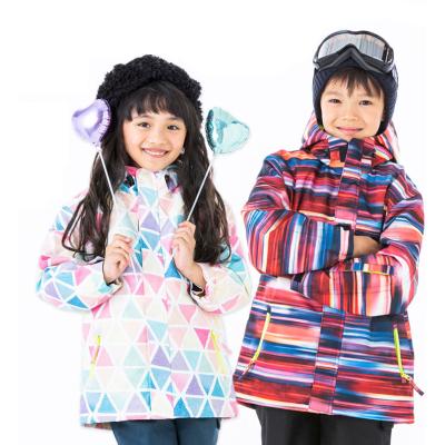 China Outdoor Windproof Unisex Breathable Kids Winter Waterproof Ski Suit Snowboarding Jacket and Snow Pants OEM for sale