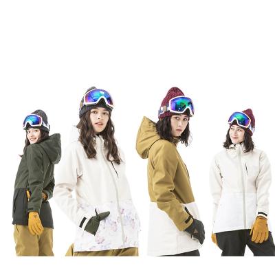 China Women's Breathable Ski Wear New OEM Windproof Waterproof And Warm Winter Snowboarding Suit Ski Suit Ski Jacket for sale