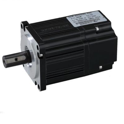 China Drip-proof Wholesale Round Optical Shaft 86 Flange 3000Rpm 400W 1.27N.m 12V 24V Brushless DC Motor for sale