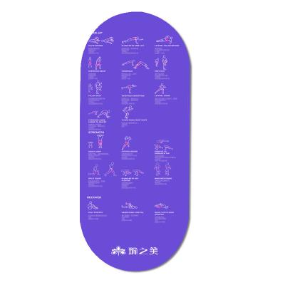 China Yoga Exercises Shaping Non Slip Eco Friendly Non Slip Wholesale Yoga Mat for sale