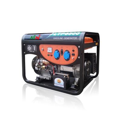 China Small Generator Supply Portable Electric Power Gasoline Generator Recoil Starter and Electric Starter Generator Set for sale