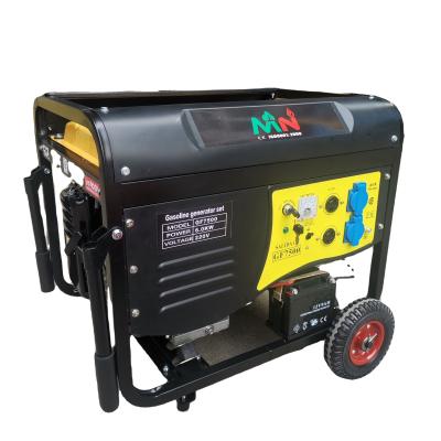 China Small Generator Supply Best Electric Power Price Portable Gasoline Generator 8kw 8kva Gasoline Generator for sale