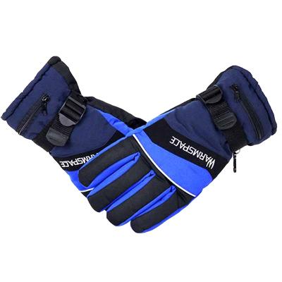 China WARMSPACE Unisex Battery Box Style Electric Heating Gloves Powered AA Battery Winter Warm Glove for sale