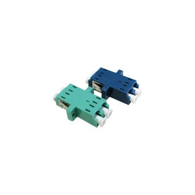 China FTTH FTTA FTTX Fiber Optic Adapter LC-LC UPC/APC Single Mode Adapter LC UPC Duplex Plastic Fiber Optic Coupler for sale