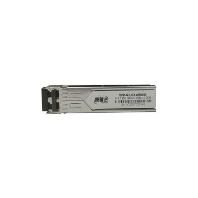 China FTTH 550m DDM 850nm 1.25G SFP Dual Fiber Optic Transceiver Multimode Fiber SFP Module LC Connector for sale