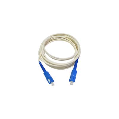 China FTTX sc/upc G657A2 LHZS single mode fiber optic cable simplex fiber optic patch cord can be customized for sale