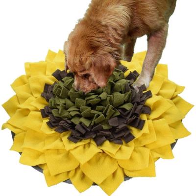 China Hand Wash Nose Mat For Dogs Feeding Mat Interactive Puppy Puzzle Toy Pet Nosework Training Play Mats For Relaxation for sale