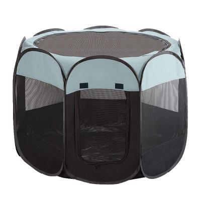 China Small Animals Cat Dog Collapsible Cave Puppy Breathable Playpen Durable Pet Barrier For Indoor And Outdoor Using for sale