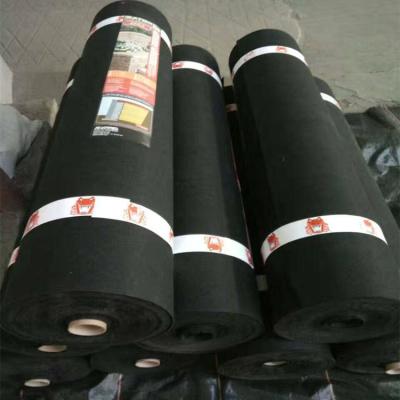 China Nonwoven Geotextile Black Color Short Fiber PP Nonwoven Needle Punched Geotextile for sale