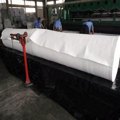 China Geotextile Fabric Polyester Staple Fiber Non Woven Geotextile 300g/sqm Geotextile Fabric Price for sale