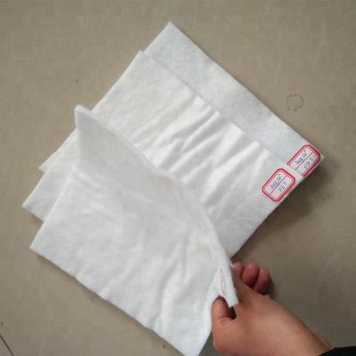 China Geofabric Type White Color Filament Nonwoven Geotextile Nonwoven Geofabric for sale