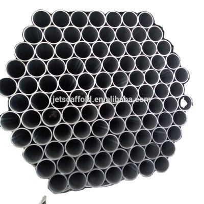 China Hot Sale Structure Pipe Construction Used Black Q235 Scaffolding Pipe for sale