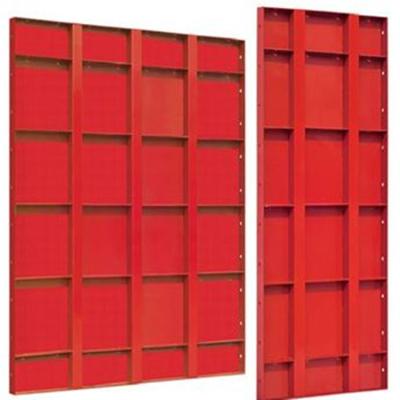 China industrial fabrication concrete wall formwork scaffold metal formwork reusable steel systems for building for sale