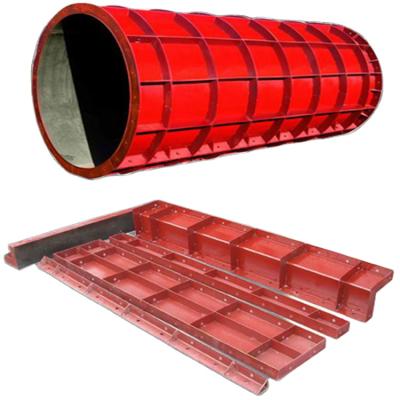 China Industrial Countries Manufacturing JET Guanzhou Steel Concrete Panel Formwork Column Panel Concrete Formwork for sale