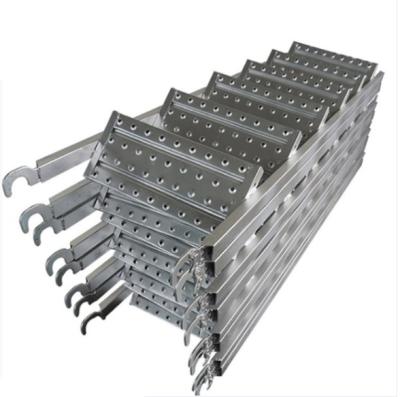 China China Modern Factory Galvanized Steel Ladder With Hooks For Scaffolding System for sale