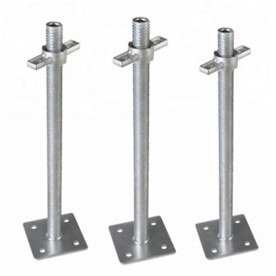 China Traditional Adjustable Solid Screw/Jack Base/Scaffold Jack Galvanized Hollow U Head for sale