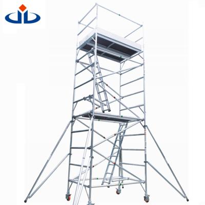 China 6m standing height industrial aluminum scaffolding tower made according to EN1004 for sale