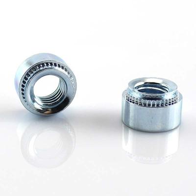 China Heavy Industry Self Hooking Nuts Bright Zinc Stamping Rivet Nut M2 M2.5 M3 M4 M5 M6 M8 M10 for sale