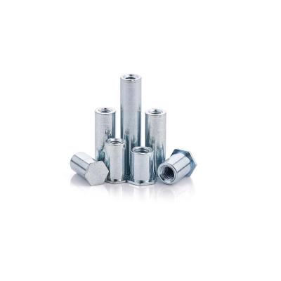 China Heavy industry specializing in the production of fastener hole pressure rivet nut 3/4/5/6/8/10/12 column stud hexagon head for sale