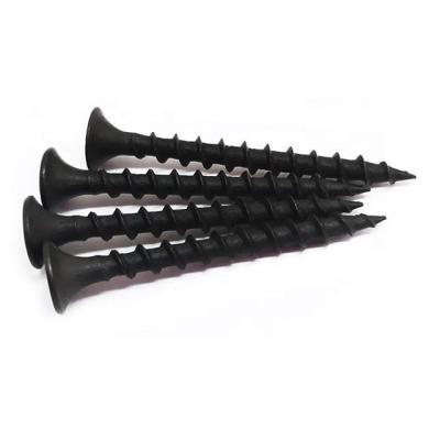 China M3.5 1000pcs Spot Box Black Gray Phosphted Fine Coarse Thread Drywall Flat Screw for sale