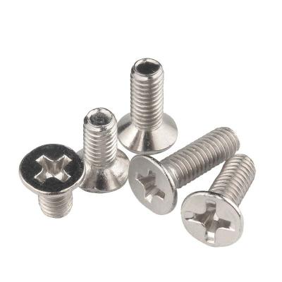 China Factory Made Good Quality Stainless Steel Carbon Steel Flat Product Hex Socket Furniture Head Screw for sale