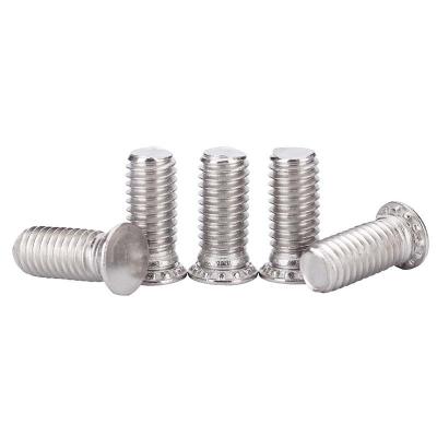 China Stainless Steel Stainless Steel / Galvanized Pressure Riveting Self Tuck Stud Screws Fhs M2.5 M3 M4 M5 M6 M8 M10 Self Clamping Stud Screw for sale