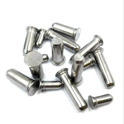 China China Stainless Steel Factory Professional Fasteners High Strength Solid Stainless Steel Rivets Round Head Rivets for sale