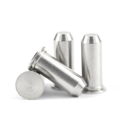 China High Precision Stainless Steel Fastener Pins Straight Stainless Steel Solid Dome Cylindrical Dowels Position Self Hooking Stud for sale