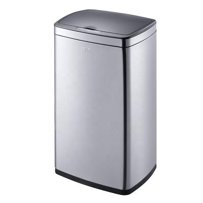 China Sustainable Household 20L Stainless Steel Smart Sensor Recycling Bin for sale