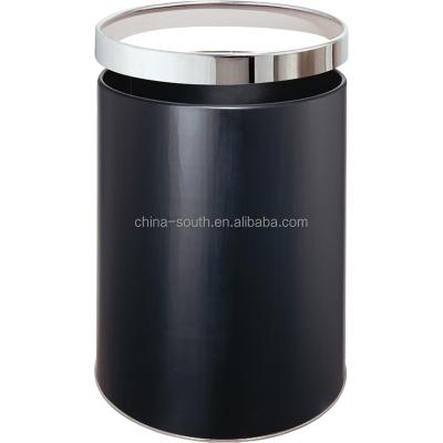 China Sustainable Stainless Steel Waste Bin/Decorative Waste Bins Hotel Room/Rubbish Bin for sale