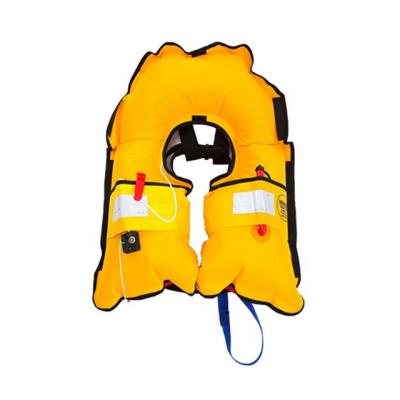 China Nylon oxford+TPU Marine150N automatic or manual inflatable life jackets with high quality for sale