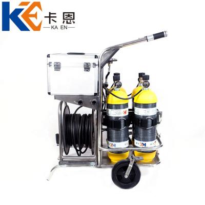 China Safety 6.8L System Portable Cylinder Fire Rescu Long Tube Respirator For Sale for sale