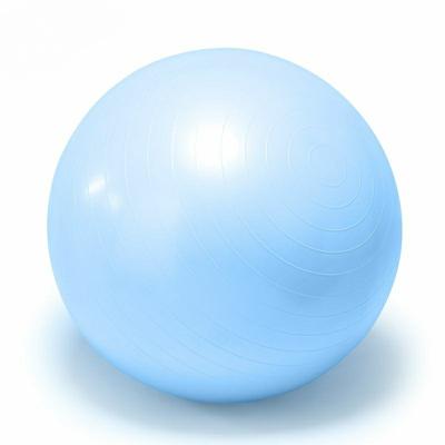 China Yoga Exercise Supplier 65cm 55cm 75cm Good PVC Fitness Training Office Yoga Ball Custom Size Anti Burst for sale