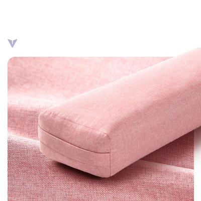 China Modern Customized High Quality Canvas Foam Pillow Yoga Bolsters For Yoga Activity for sale