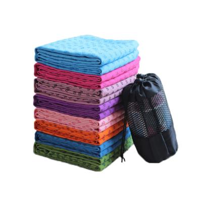 China Quick Dry Non Slip Yoga Sport Recycled Yoga Towel Customized Non Slip Yoga Towel for sale