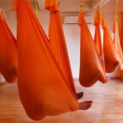 China Body Exercises Ultralight Home Anti Gravity Fitness Accessories Yoga Hammocks Flying Swing Aerial Yoga Swing for sale