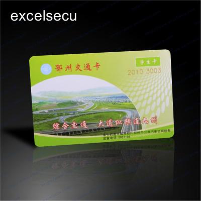 China Prepaid Access Control System RFID PVC Autonomy Gasoline Top Up Card With Custom Logo for sale