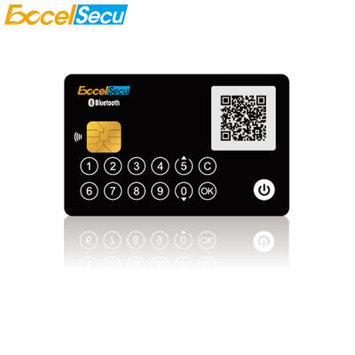 China Waterproof / Waterproof Bluetooth Powered Card Java Card THD89 Chip Display OEM ODM for sale