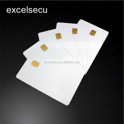 China New Wide Applications ESECU Printer Smart Cards Customized Design Plastic PVC Bank Card Blank for sale