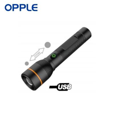 China OPPLE LED Flashlight Camping Emergency USB Recharargeable 10W Camping Increasing Powerful Outdoor Waterproof Flashlight Torch Light for sale