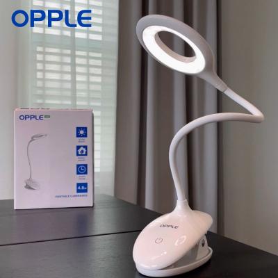 China Modern OPPLE Led Table Desk Lamp USB Charging Touch Sense Dimmable Study Light Flexible Reading Blink Free For Student Natural Light for sale