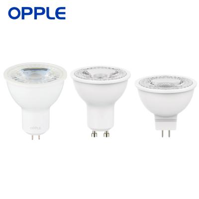 China PC OPPLE LED Bulb Spot Light 6W 8W 2700K 4000K Led Lights Lamp 110V-220V GX5.3 GU10 Mr16 Dimmable for sale